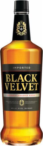 Black Velvet Aged 3 Years Canadian Whisky Perspective: back