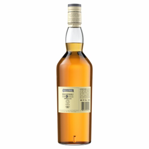 Cragganmore 12 Year Old Single Malt Scotch Whisky Perspective: back