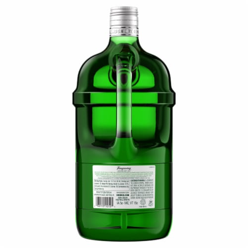 Tanqueray London Dry Gin Perspective: back