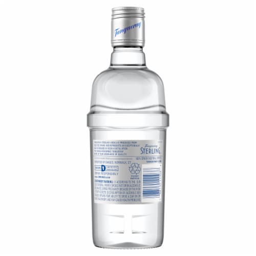Tanqueray Sterling Vodka Perspective: back