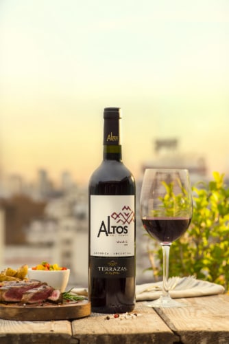 Terrazas de los Andes Altos del Plata Malbec Red Wine Perspective: back