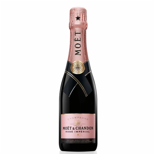 Moet & Chandon Rose Imperial Champagne Perspective: back