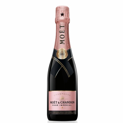 Moet & Chandon Rose Imperial Champagne Perspective: back
