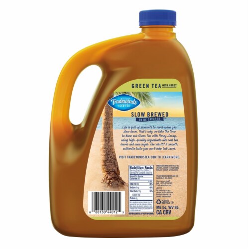 Tradewinds® Iced Green Tea with Honey Perspective: back