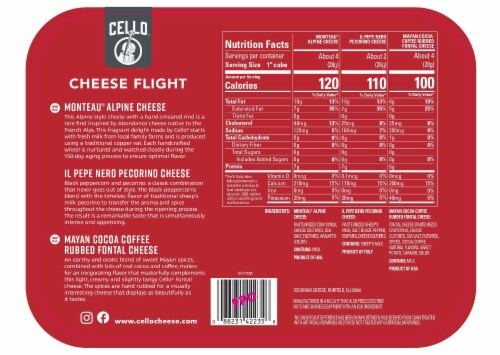 Cello® Enchanted Cheese Flight Perspective: back