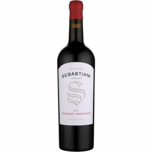Sebastiani Cabernet Sauvignon California Red Wine Perspective: back