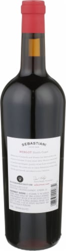 Sebastiani Merlot Perspective: back