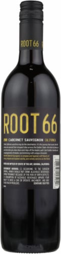 Root 66 California Cabernet Sauvignon Red Wine Perspective: back