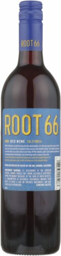 Root 66 California Red Blend Wine Perspective: back