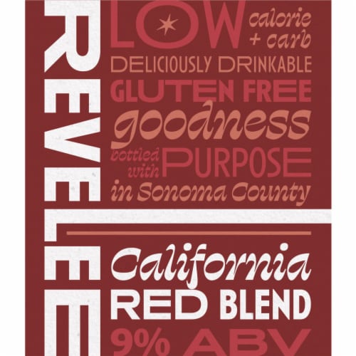 Revelee Red Blend California Wine Perspective: back
