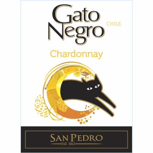 Gato Negro Chardonnay Chile White Wine Perspective: back