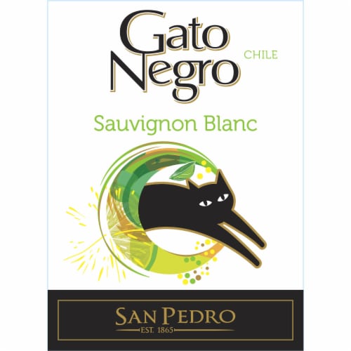 Gato Negro Sauvignon Blanc Chile White Wine Perspective: back