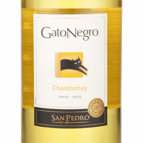 Gato Negro Chardonnay Chilean White Wine Perspective: back