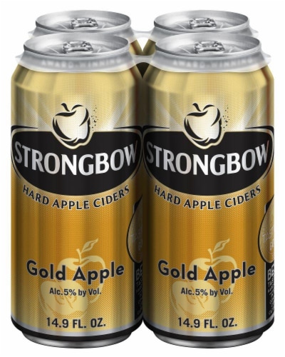 Strongbow Gold Apple Hard Cider Perspective: back