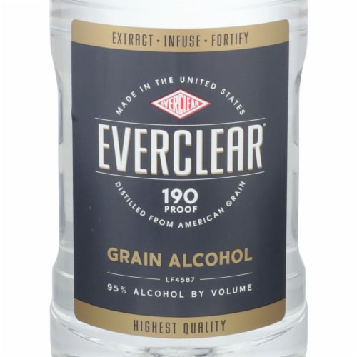 Everclear Grain Alcohol Perspective: back