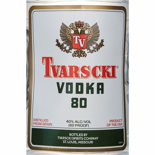 Tvarscki Vodka Perspective: back