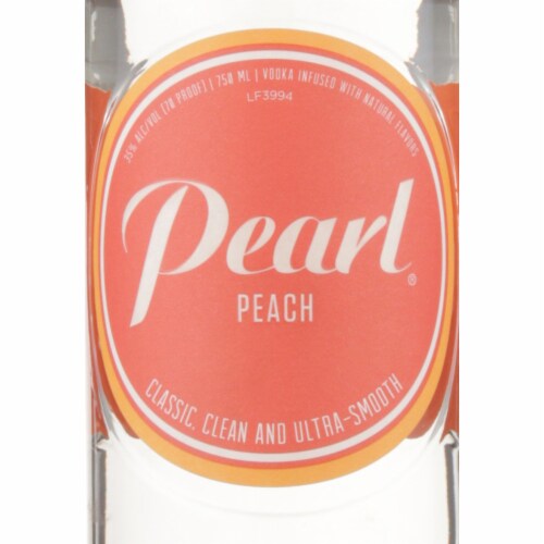 Pearl Peach Vodka Perspective: back