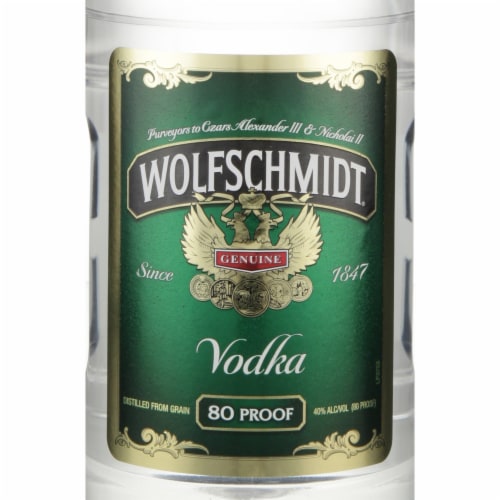 Wolfschmidt Vodka Perspective: back