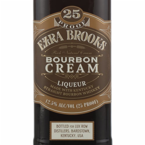 Ezra Brooks Cream Bourbon Perspective: back