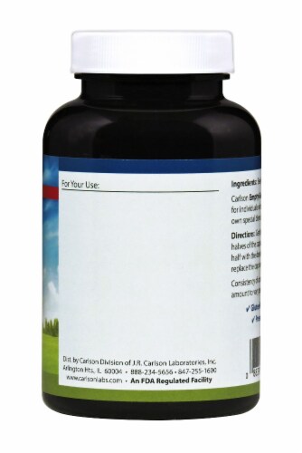 Carlson® Empty Gelatin #0 Medium Capsules Perspective: back