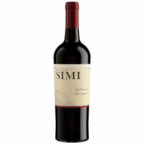 SIMI California Cabernet Sauvignon Red Wine Perspective: back