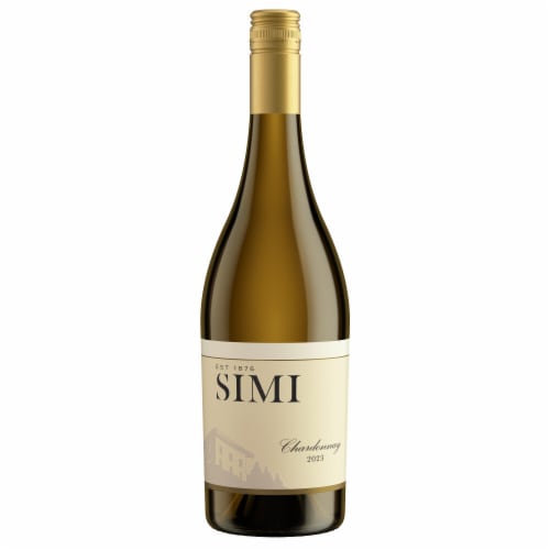 SIMI California Chardonnay White Wine Perspective: back