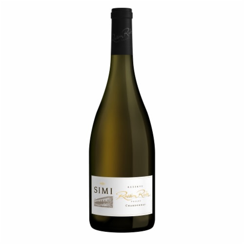 SIMI Reserve Russian River Valley Chardonnay White Wine Perspective: back