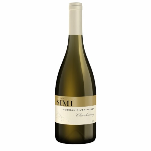 SIMI Russian River Valley Chardonnay White Wine Perspective: back