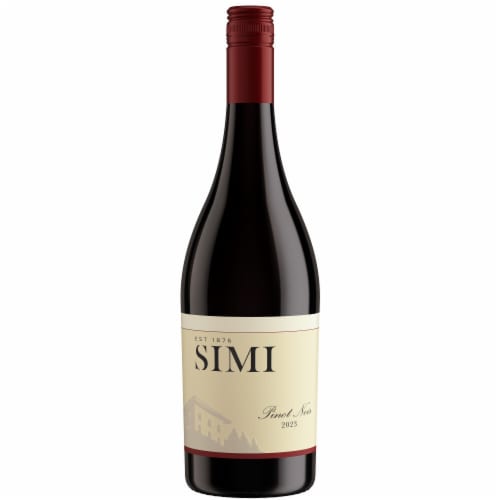 SIMI California Pinot Noir Red Wine Perspective: back