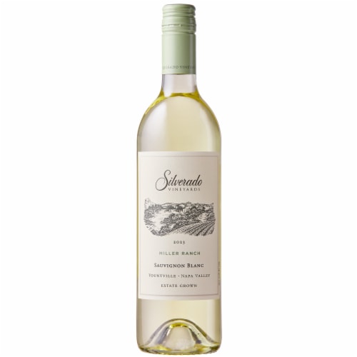 Silverado Vineyards Sauvignon Blanc California White Wine Perspective: back