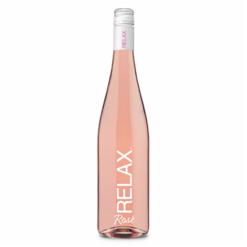 Relax Spanish Rosé Wine Perspective: back