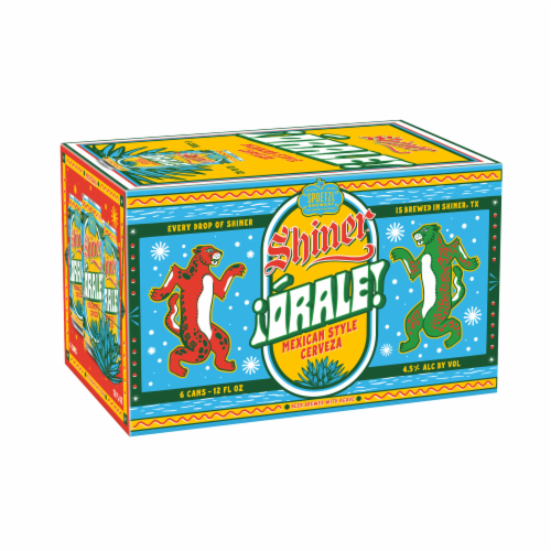Shiner Orale Mexican-style Lager Craft Beer Perspective: back