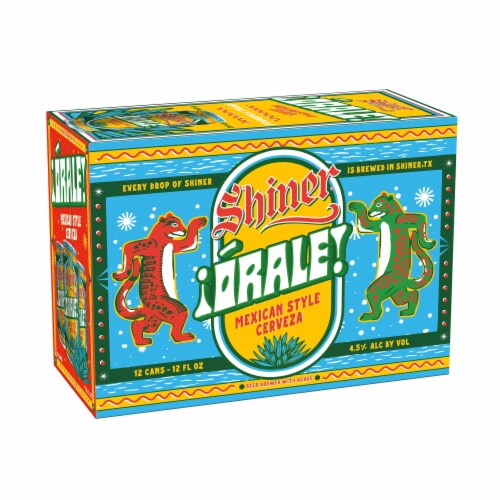 Shiner Orale Mexican-style Lager Craft Beer Perspective: back