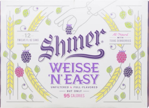 Shiner® Weisse 'N' Easy Wheat Beer Perspective: back
