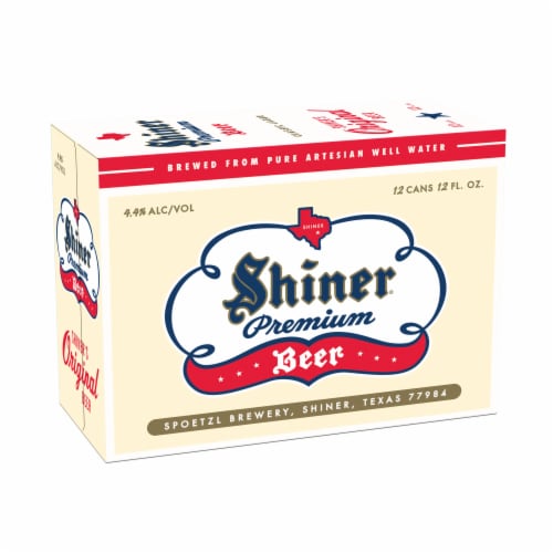 Shiner Premium Craft Beer Perspective: back