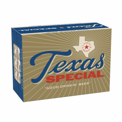 Texas Special Texan Lager Craft Beer Perspective: back