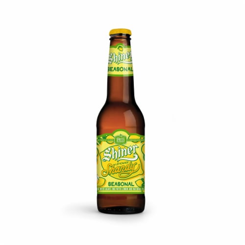Shiner Lemonade Shandy Summer Seasonal Craft Beer Perspective: back