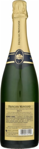François Montand Blanc Brut Sparkling Wine Perspective: back