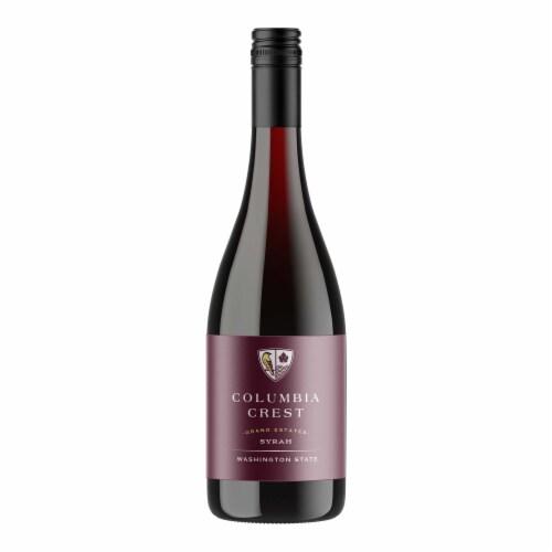 Columbia Crest Grand Estates Syrah Washington Red Wine Perspective: back