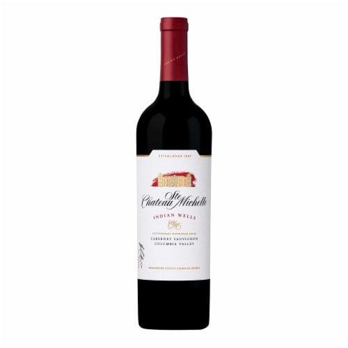 Chateau Ste Michelle Indian Wells Cabernet Sauvignon Washington Red Wine Perspective: back