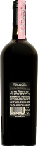 Antinori Pian Delle Vigne Brunello di Montalcino DOCG Italian Red Wine Perspective: back