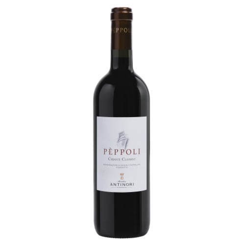 Antinori Peppoli Sangiovese Italy Red Wine Perspective: back