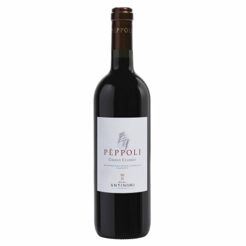 Antinori Peppoli Sangiovese Italy Red Wine Perspective: back