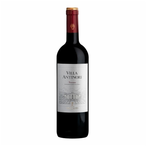 Villa Antinori Tuscany Sangiovese Italy Red Wine Perspective: back