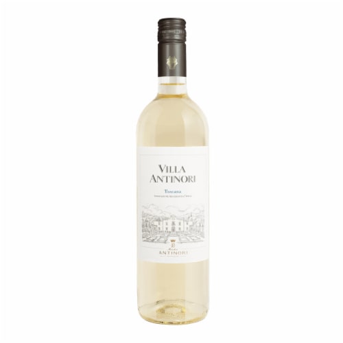 Villa Antinori Tuscany Italy White Wine Perspective: back