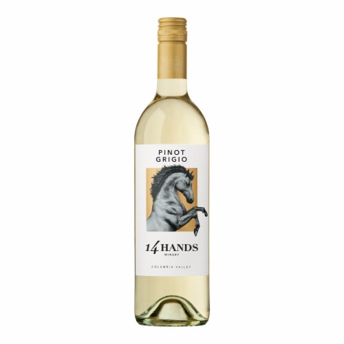 14 Hands Pinot Grigio Washington White Wine Perspective: back