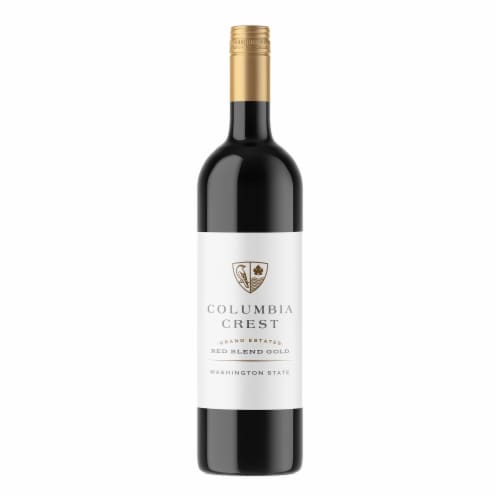 Columbia Crest Grand Estates Red Blend Gold Washington Red Wine Perspective: back