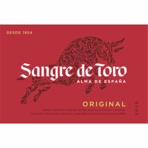 Sangre De Toro Original Red Blend Spain Perspective: back