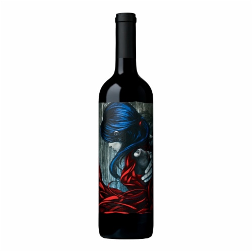 Intrinsic Red Blend Washington Red Wine Perspective: back