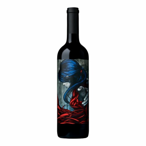 Intrinsic Red Blend Washington Red Wine Perspective: back